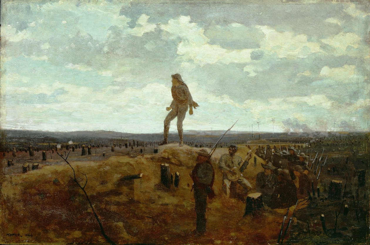 Huonekalut ja erilaiset esineet 1100- ja 1300-luvuilta tekijältä Winslow Homer