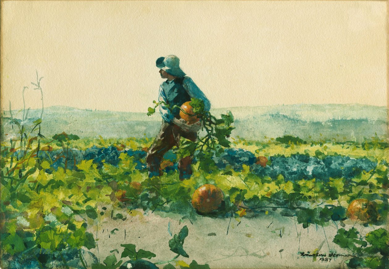 Jotta olisit maanviljelijäpoika tekijältä Winslow Homer
