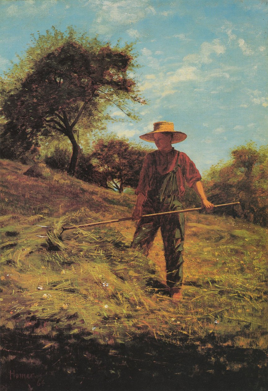 Heinänteko tekijältä Winslow Homer