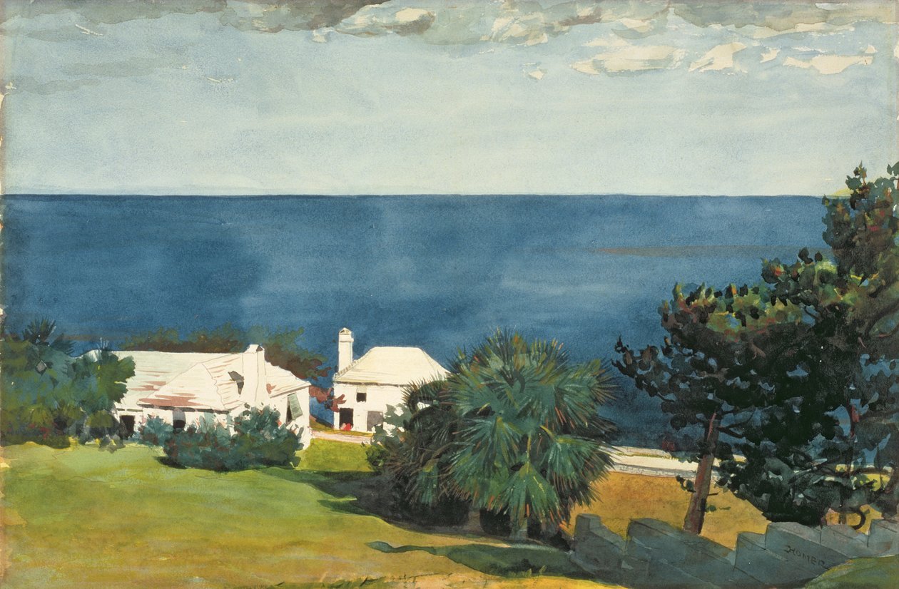 Huonekalut ja erilaiset esineet 1100- ja 1300-luvuilta tekijältä Winslow Homer