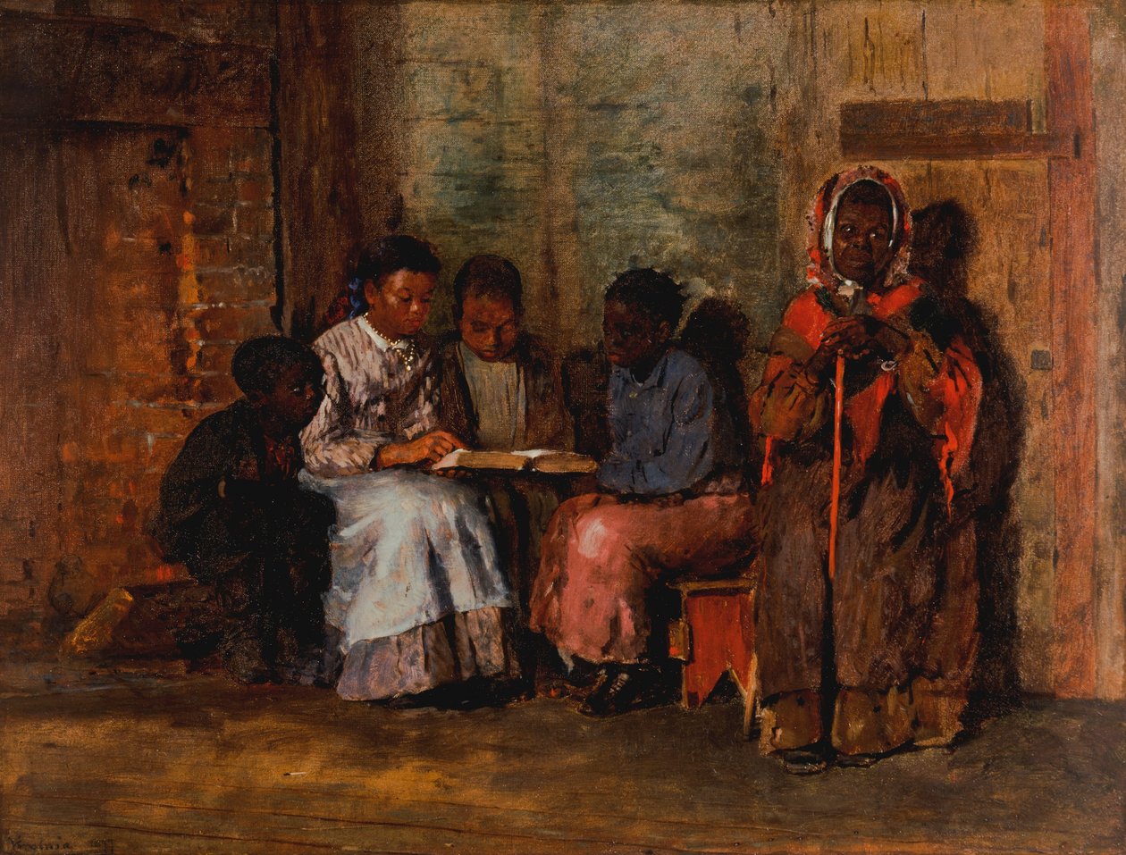 Sunnuntaiaamu Virginiassa tekijältä Winslow Homer