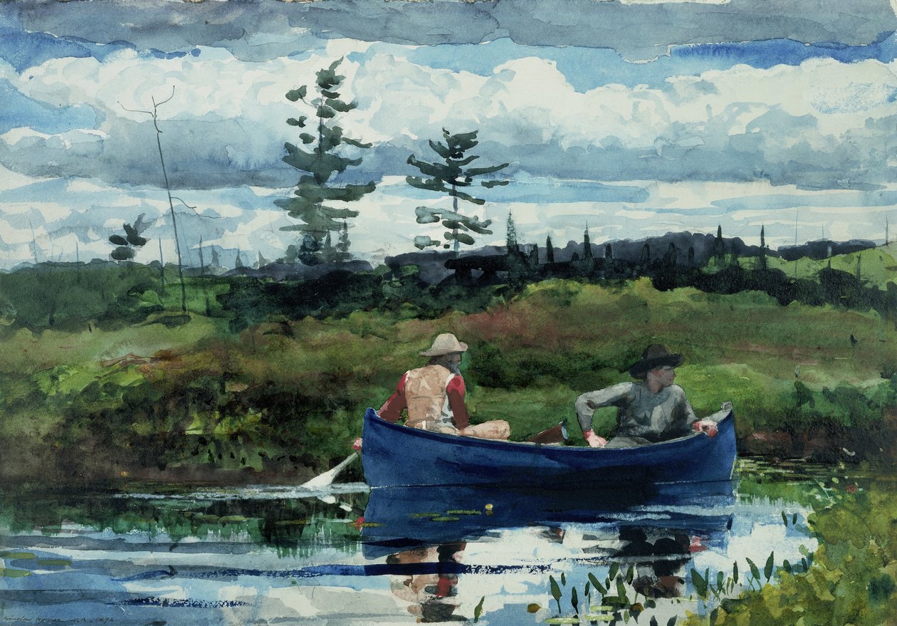 Sininen vene tekijältä Winslow Homer