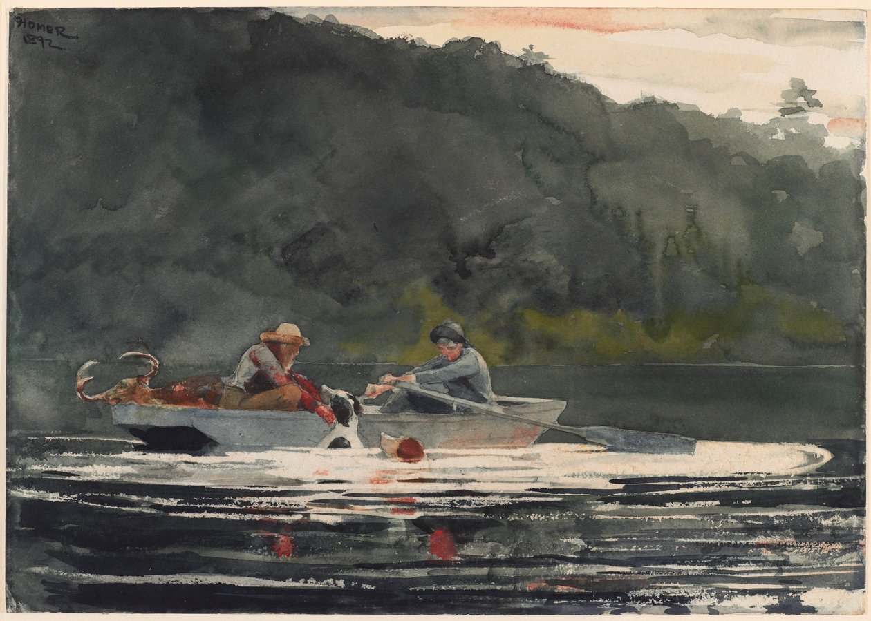Metsästyksen loppu tekijältä Winslow Homer