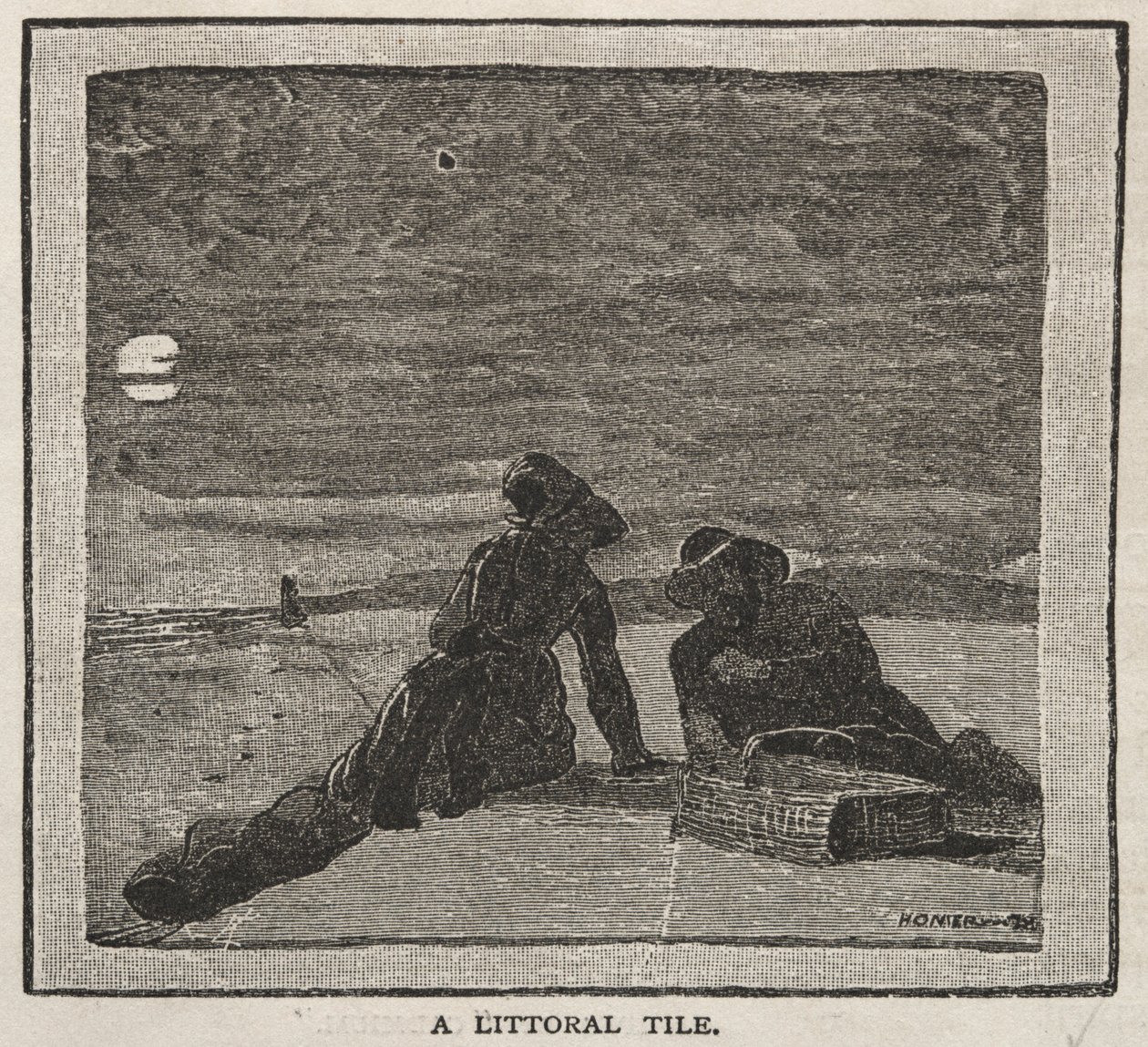 Littoral Life, 1879. tekijältä Winslow Homer
