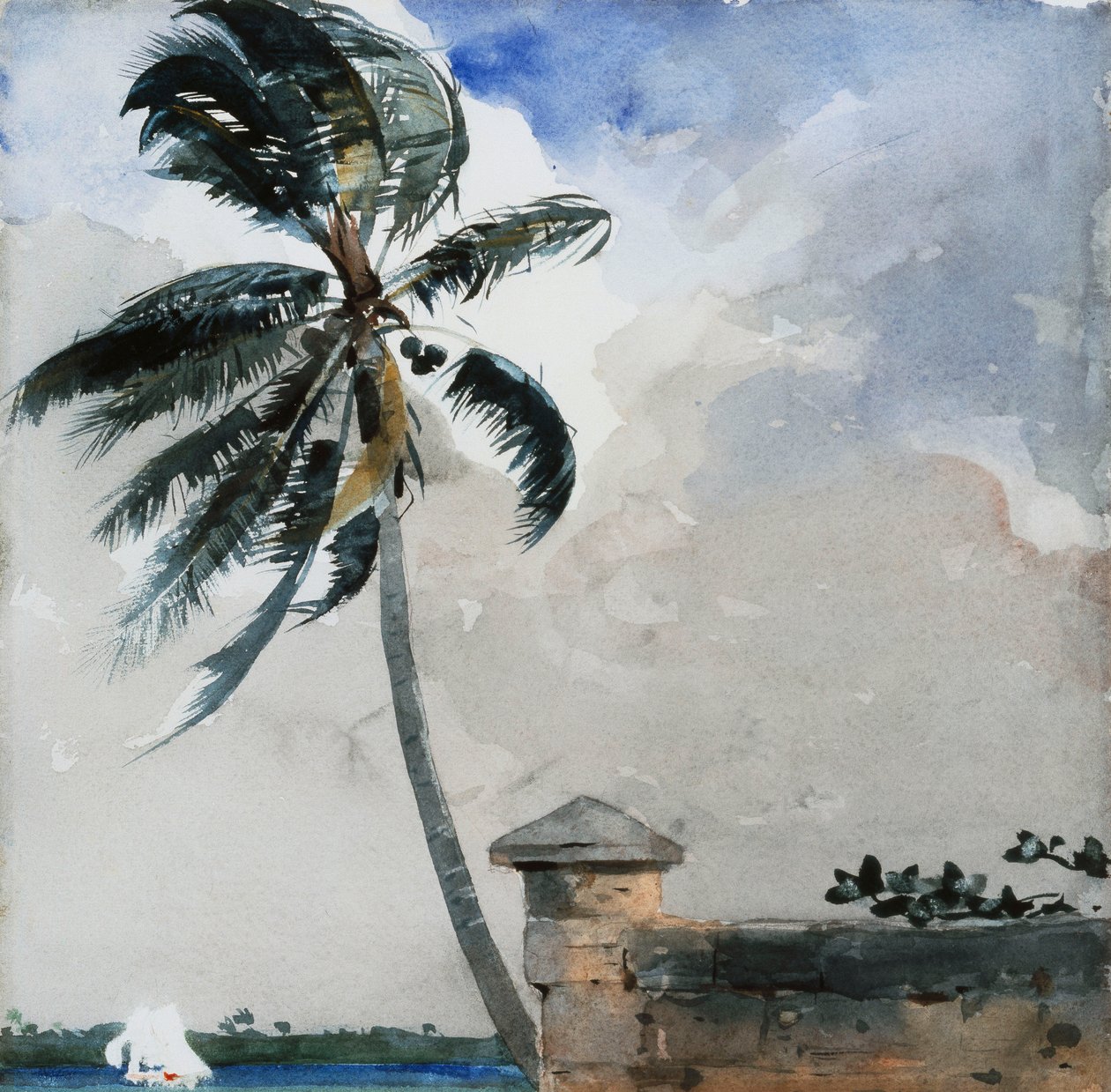 A Tropical Breeze, Nassau, 1889-90 tekijältä Winslow Homer