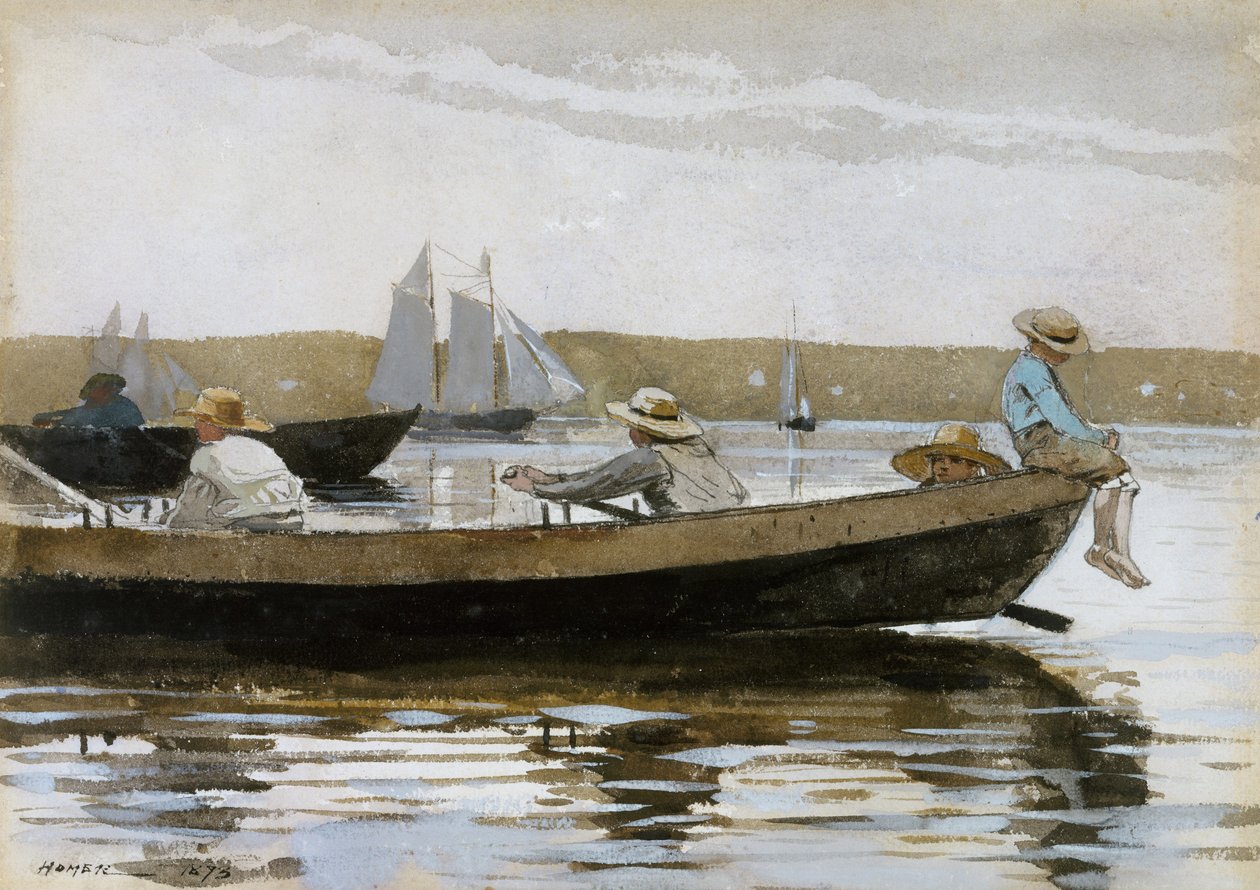 Pojat doryssa tekijältä Winslow Homer