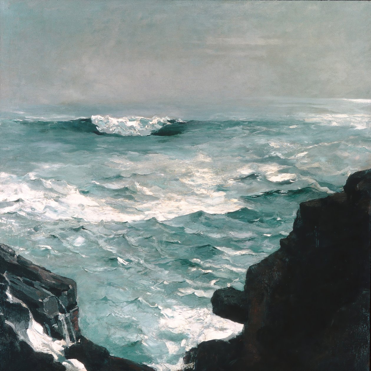 Cannon Rock, 1895. tekijältä Winslow Homer
