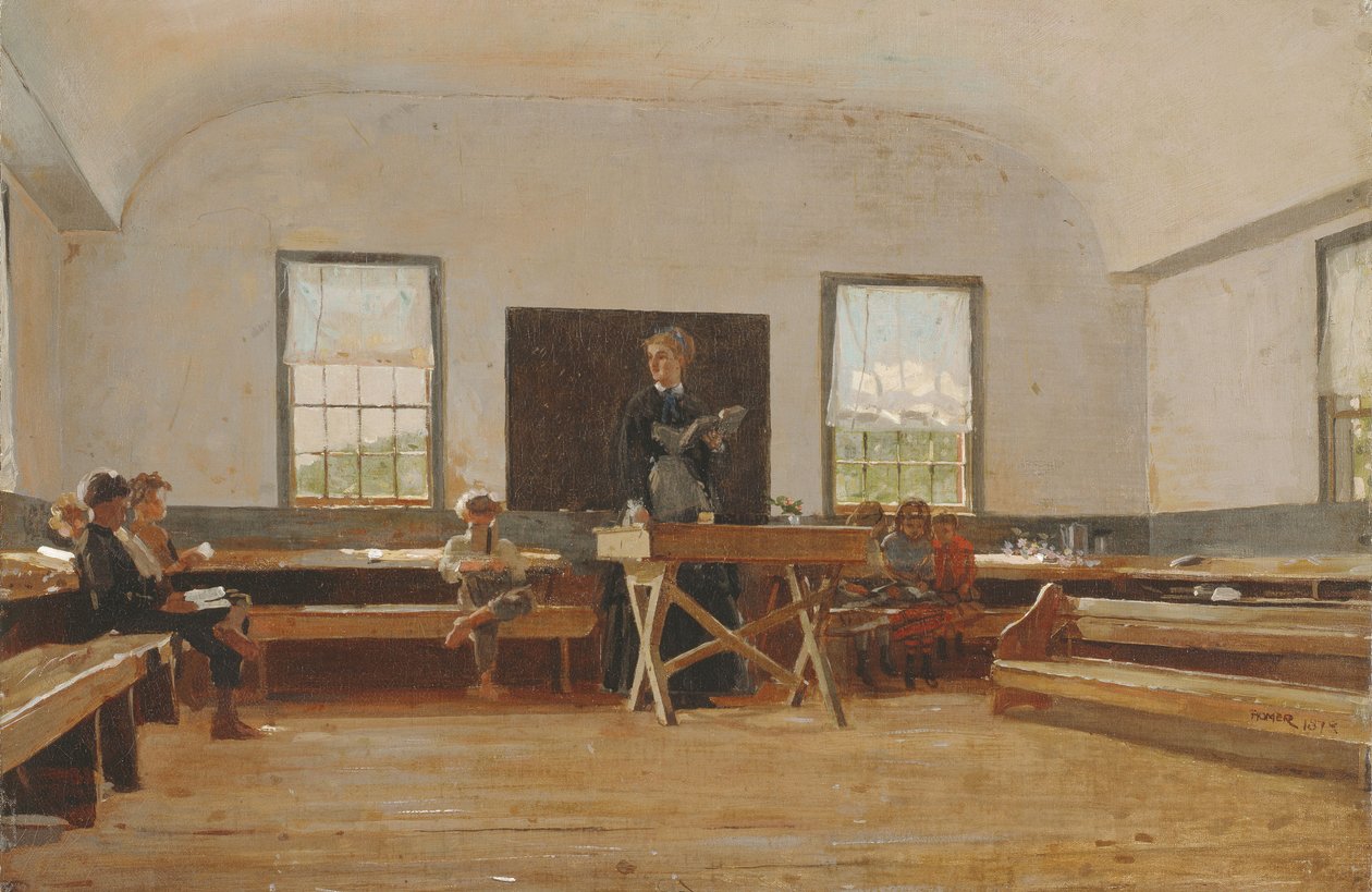 Country School tekijältä Winslow Homer