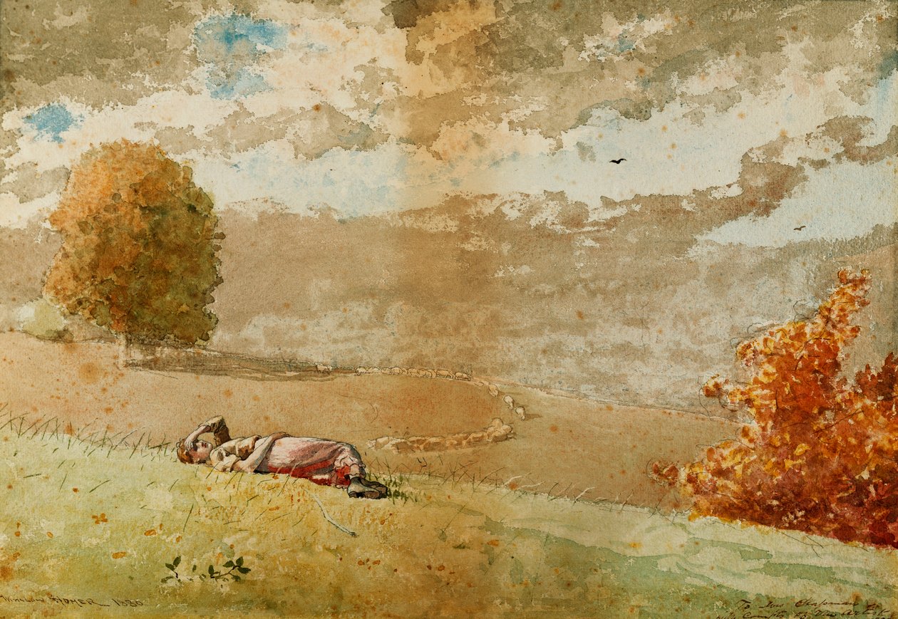Unelmoiminen, 1880 tekijältä Winslow Homer