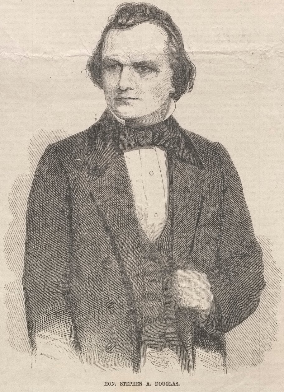 Hon. Stephen A. Douglas, 1859. tekijältä Winslow Homer