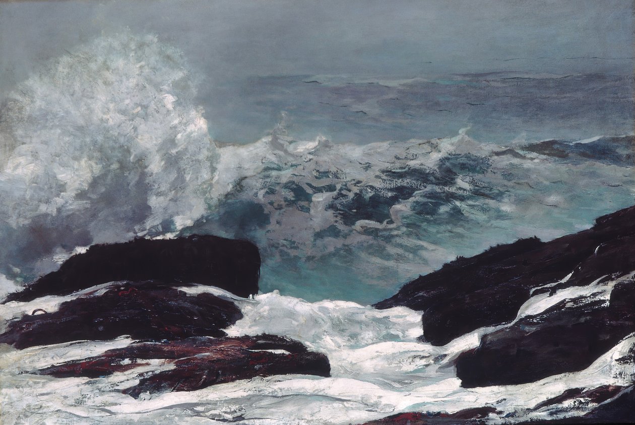 Maine Coast, 1896. tekijältä Winslow Homer