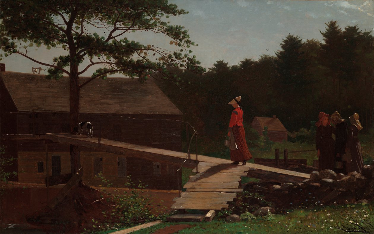 Old Mill (aamukello) tekijältä Winslow Homer