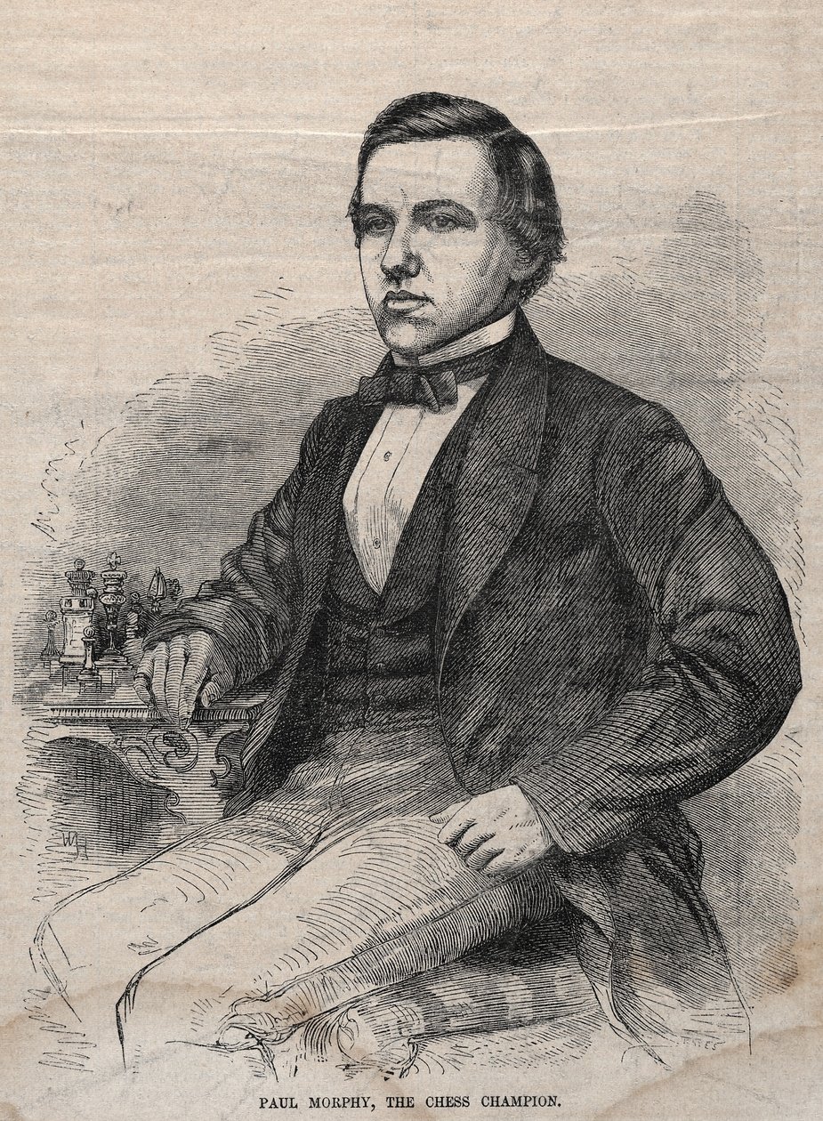 Paul Morphy, Shakin mestari, 1859. tekijältä Winslow Homer