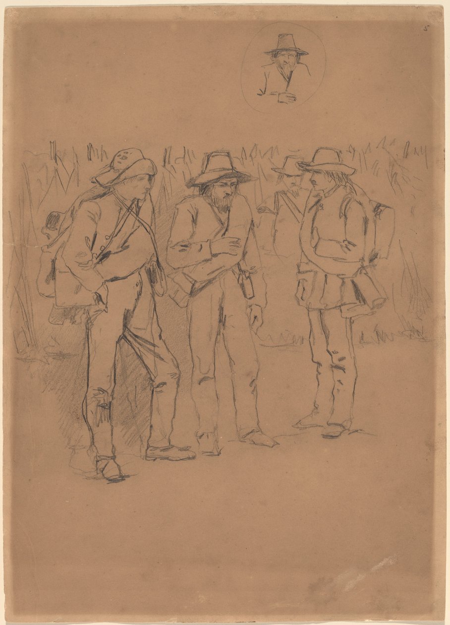 Sotavangit, 1864. tekijältä Winslow Homer
