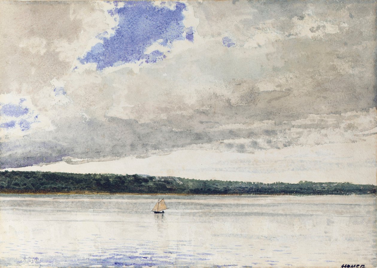 Pieni Sloop, 1880 tekijältä Winslow Homer