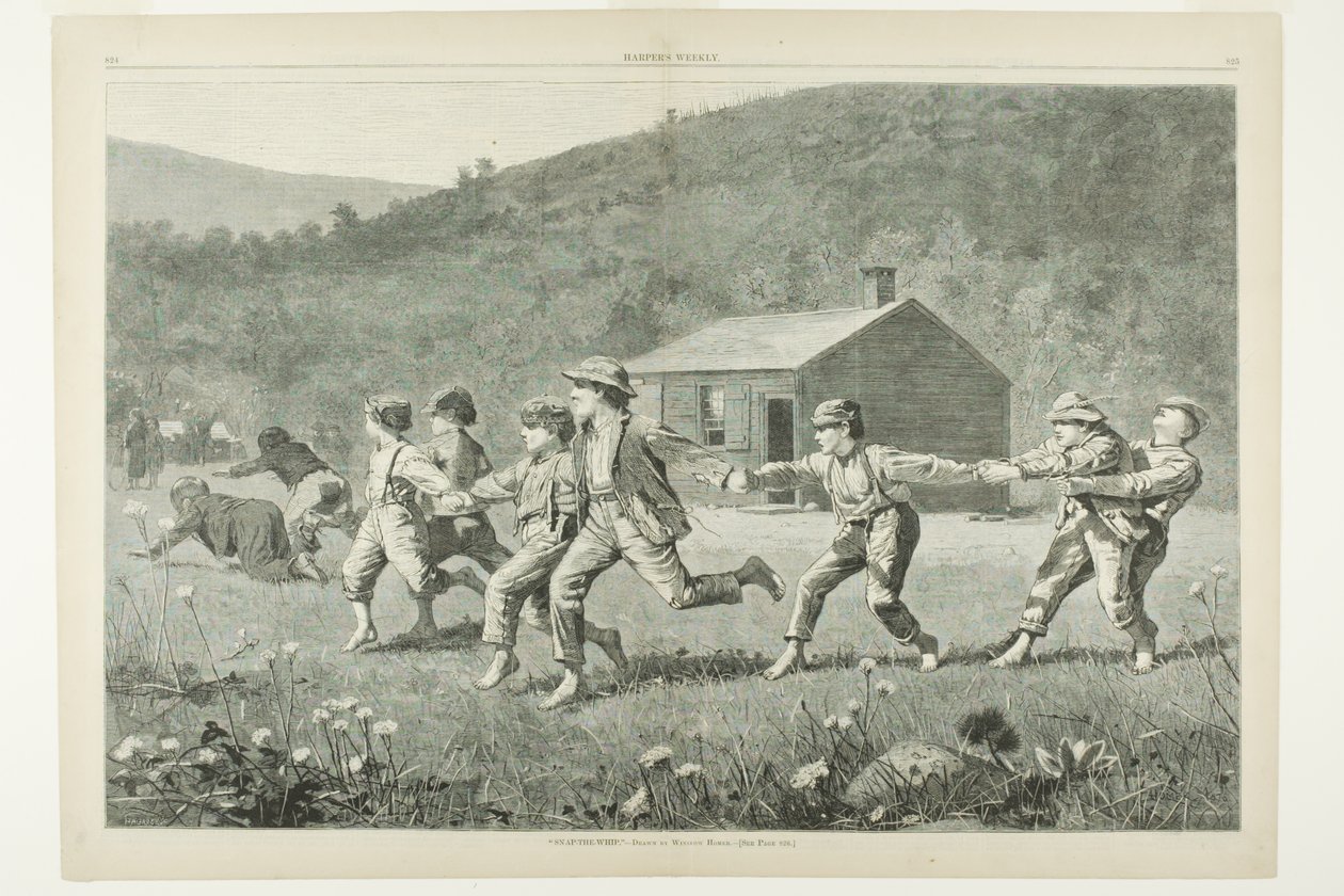 "Snap-the-Whip" tekijältä Winslow Homer