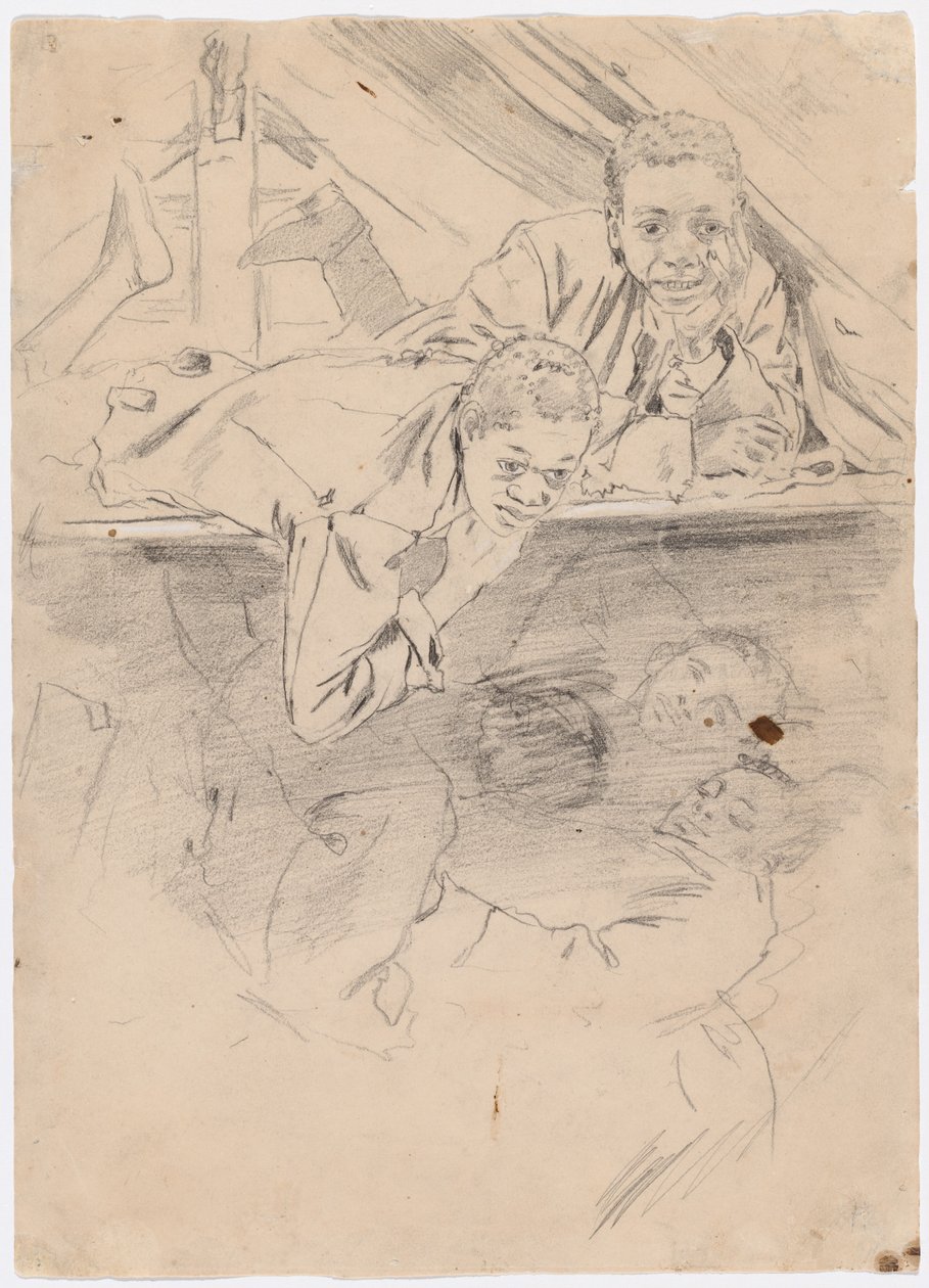 Study for Army Boots [verso], 1865. tekijältä Winslow Homer
