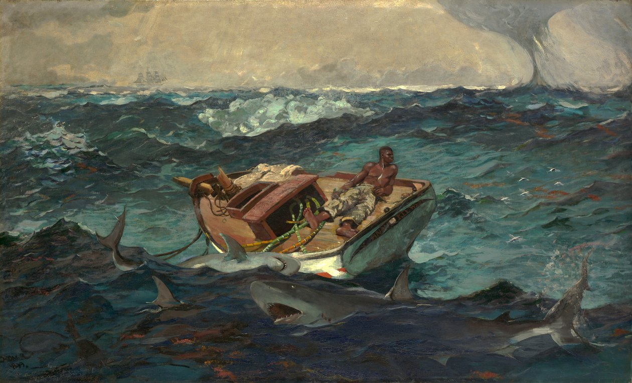 Golfvirta, 1899. tekijältä Winslow Homer