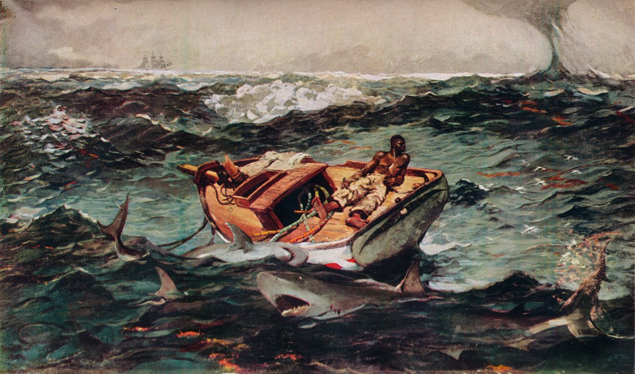 Golfvirta, 1899, 1943. tekijältä Winslow Homer