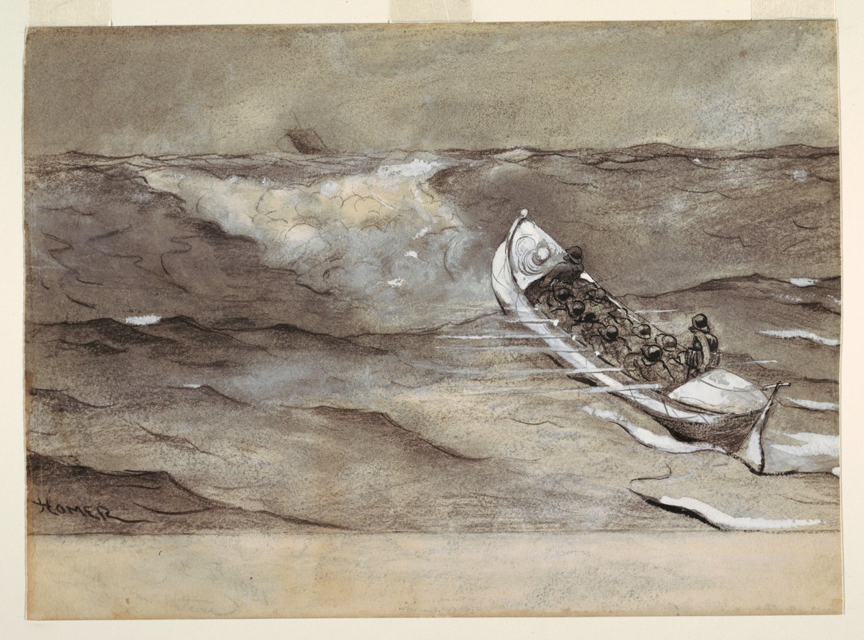 Pelastusvene tekijältä Winslow Homer