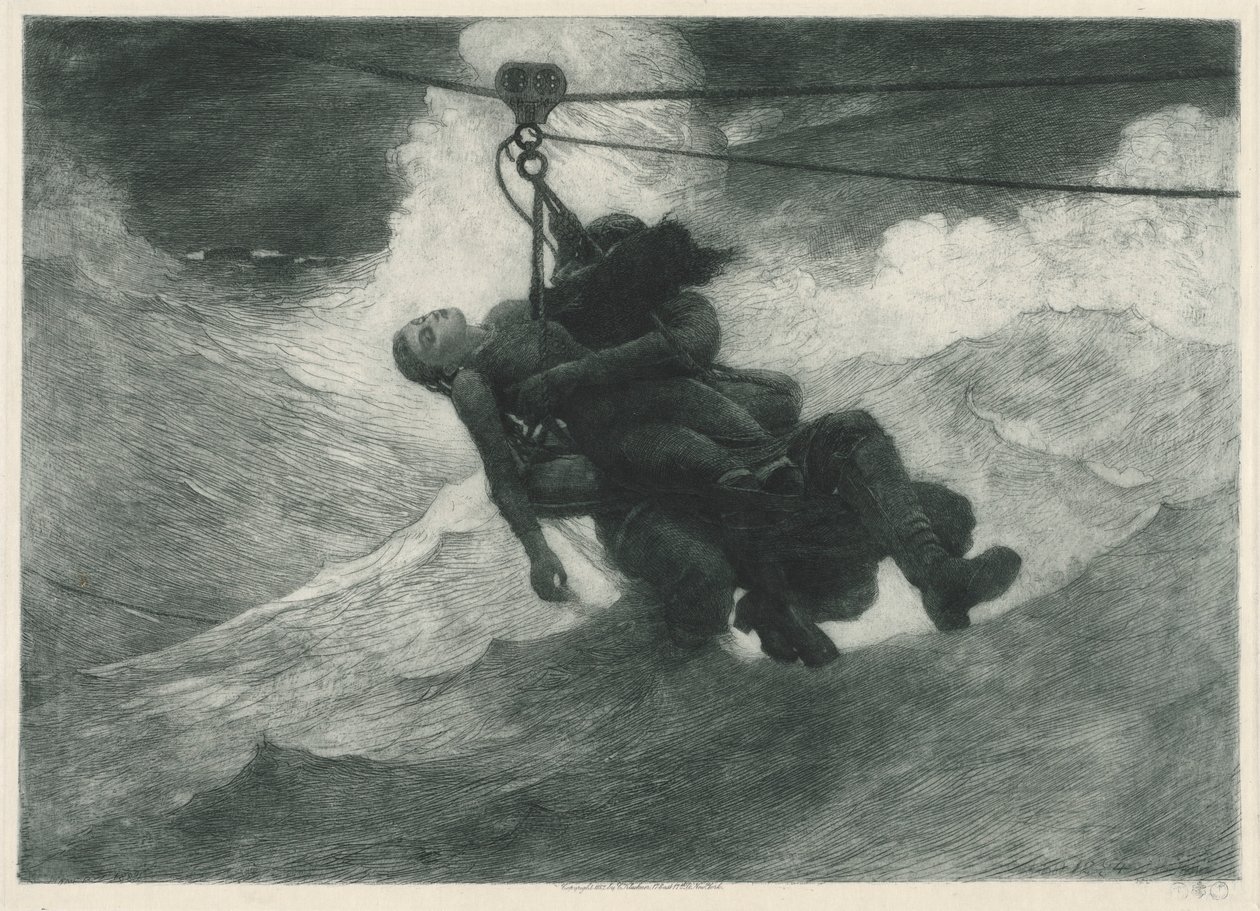 Elämän linja, 1884. tekijältä Winslow Homer