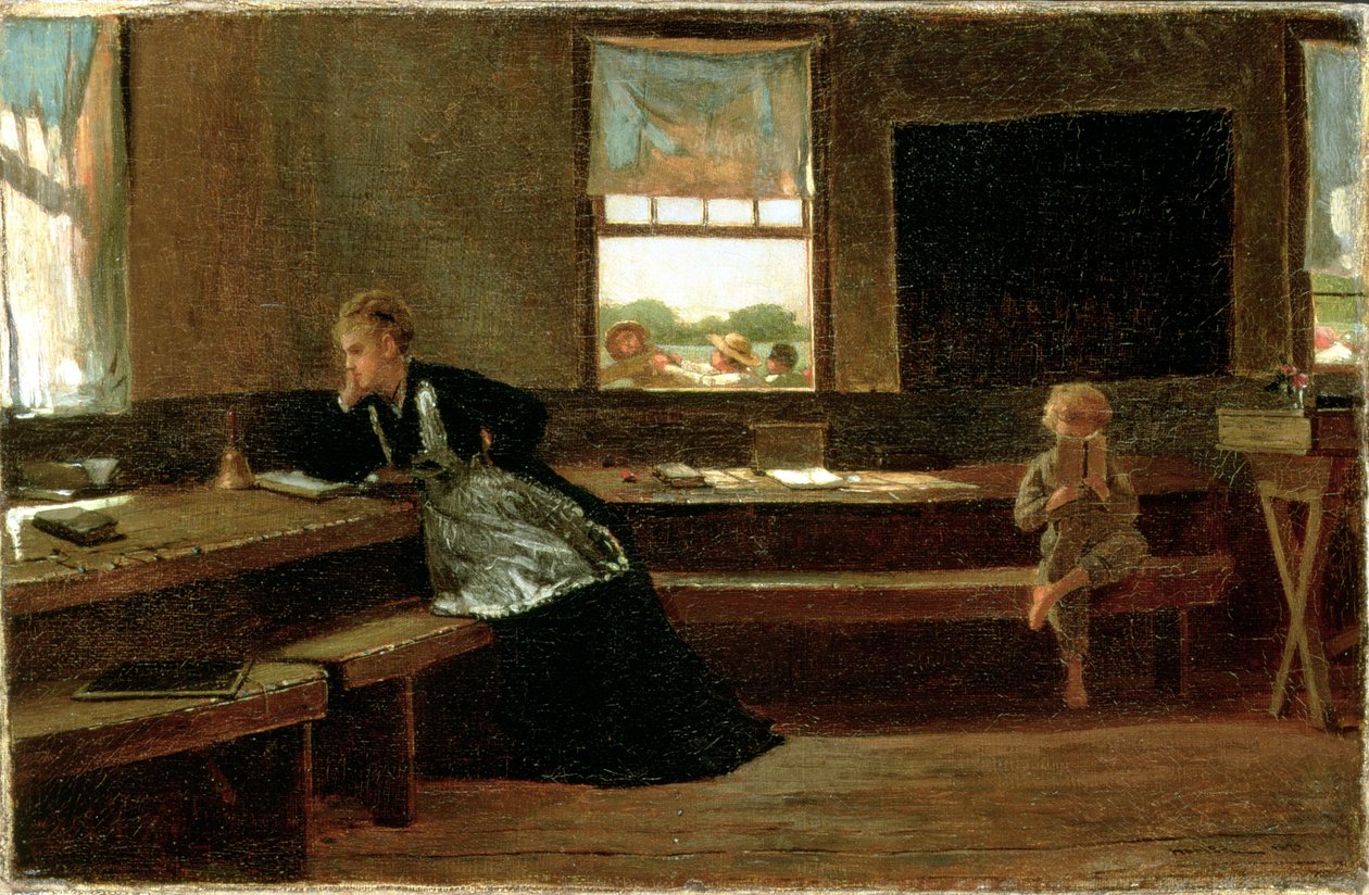 Keskipäivän tauko, 1873 tekijältä Winslow Homer