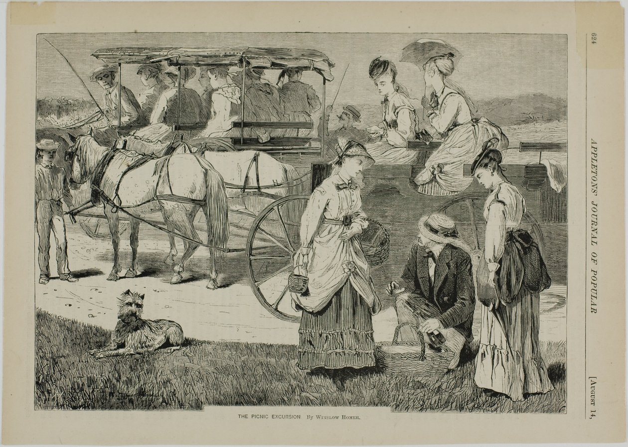Piknik-retki tekijältä Winslow Homer