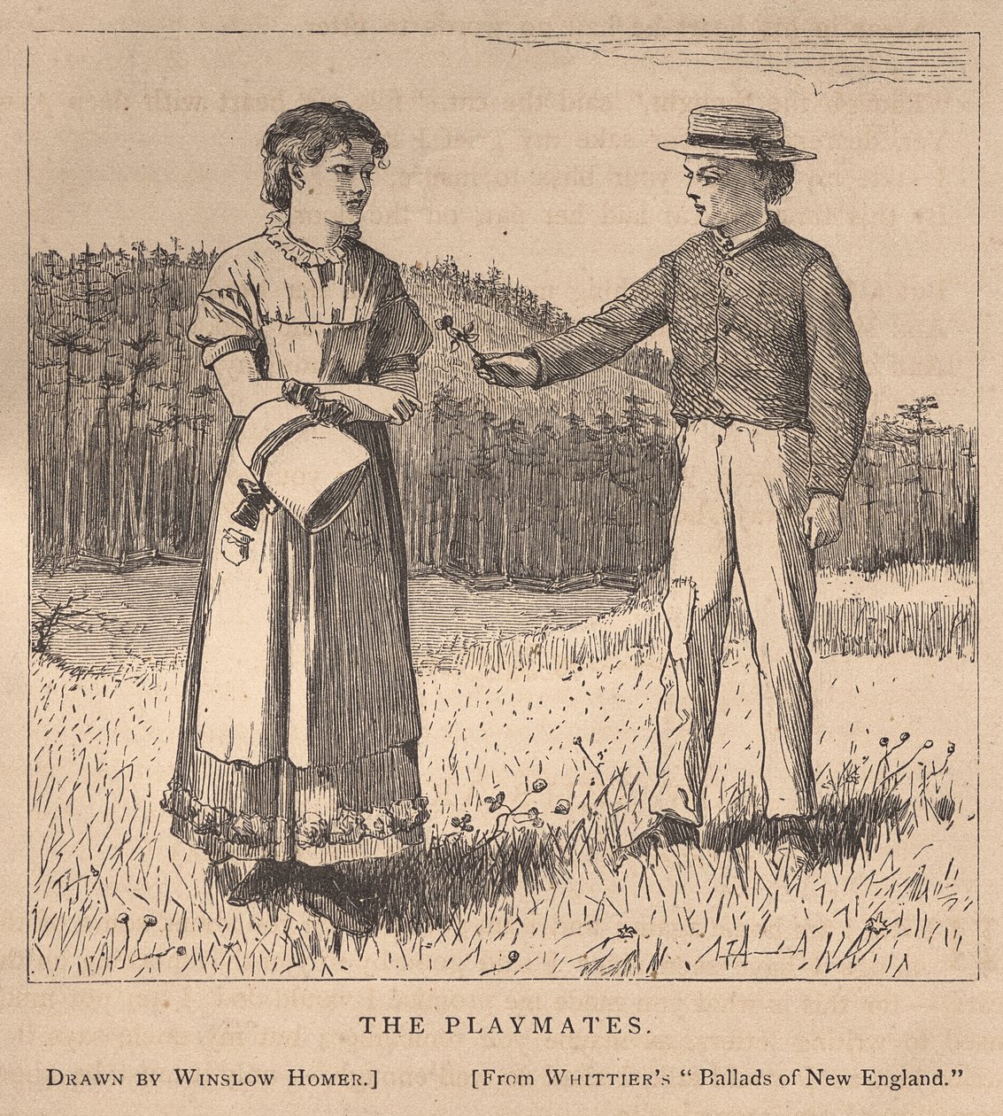 Leikkikaverit tekijältä Winslow Homer