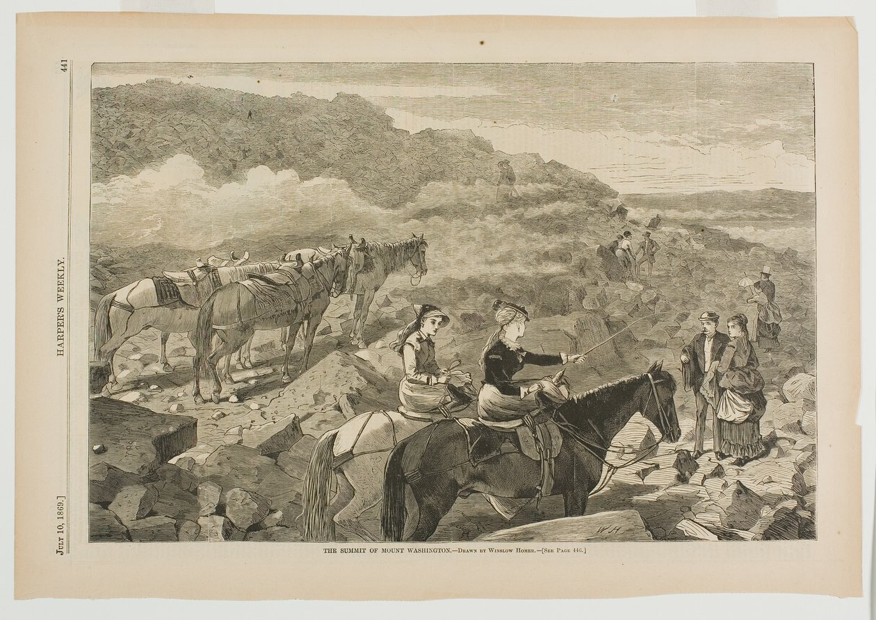 Mount Washingtonin huippu tekijältä Winslow Homer