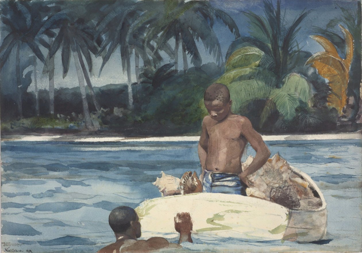 Länsi-Intian sukeltajat tekijältä Winslow Homer