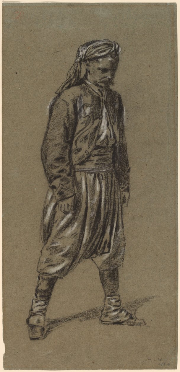 Zouave, 1864. tekijältä Winslow Homer