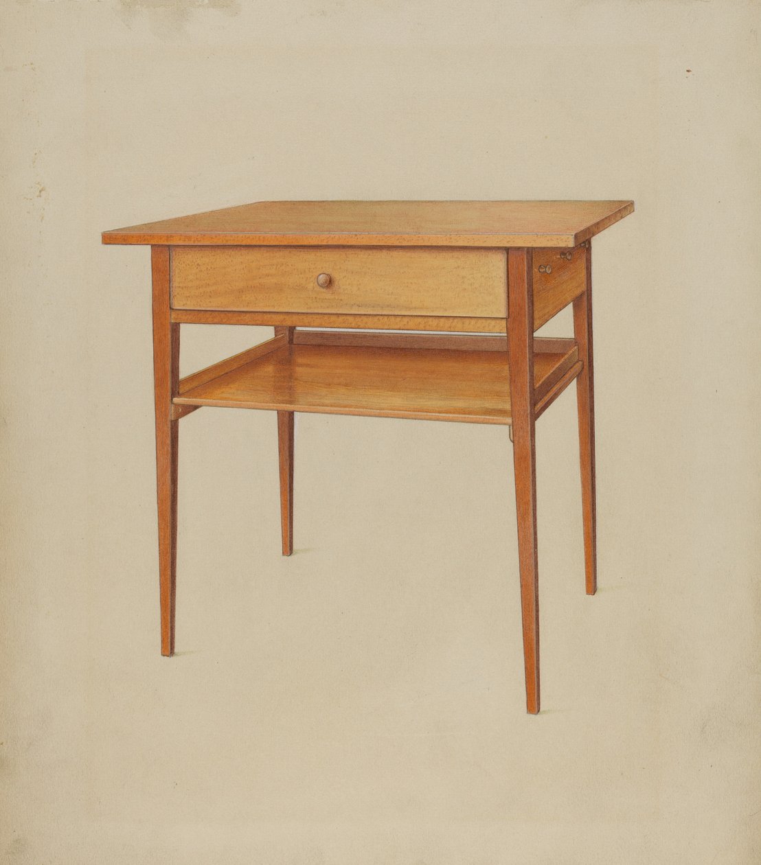 Shaker Table, 1937. tekijältä Winslow Rich