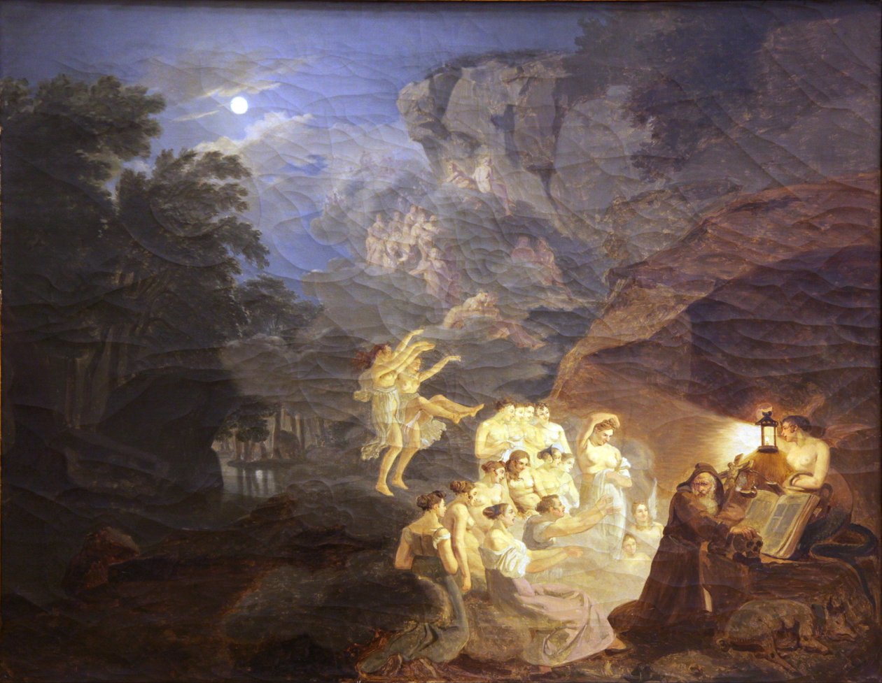 Saint Anthony houkutus tekijältä Wolfgang Adam Töpffer