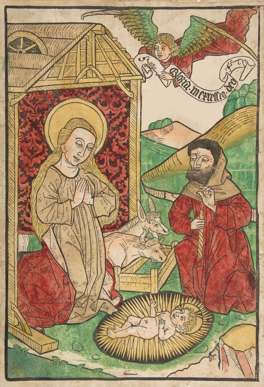 Syntymä, n. 1470. tekijältä Wolfgang