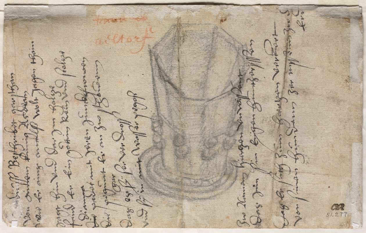 Kahdeksanpuoleinen Cup verso, 1513. tekijältä Wolfgang Huber