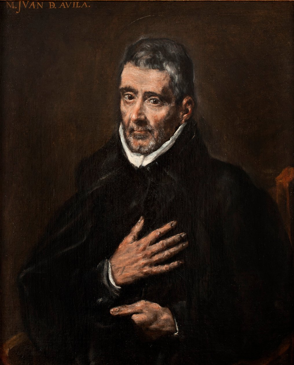 Juan de Ávilan muotokuva tekijältä Workshop of El Greco