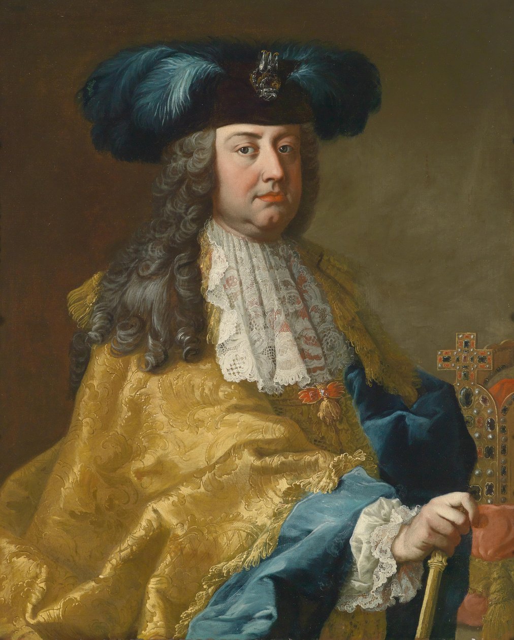Bildnis des Kaisers Franz I. Stephan. tekijältä Workshop of Martin van Meytens