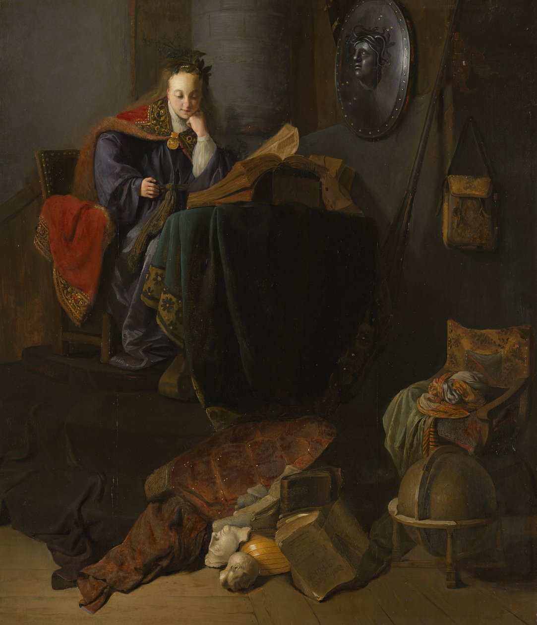 Minerva tekijältä Workshop of Rembrandt