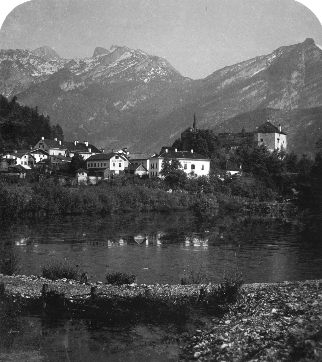 Golling ja Tennengebirge, Salzburg, Itävalta, 1900-luku. tekijältä Wurthle and Sons