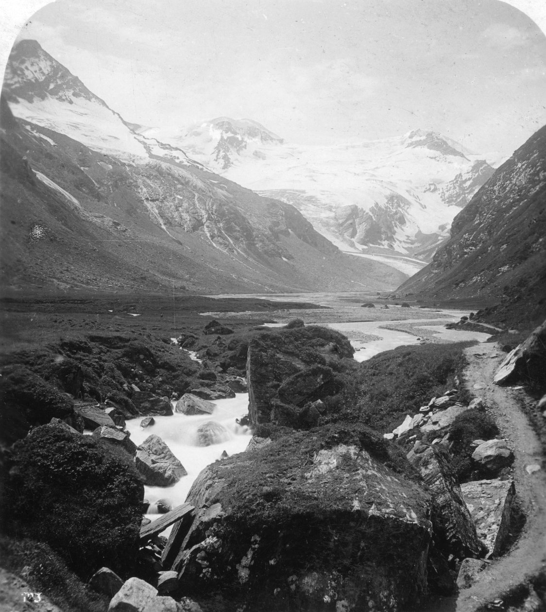Moserboden, Salzburg, Itävalta, 1900-luku. tekijältä Wurthle and Sons