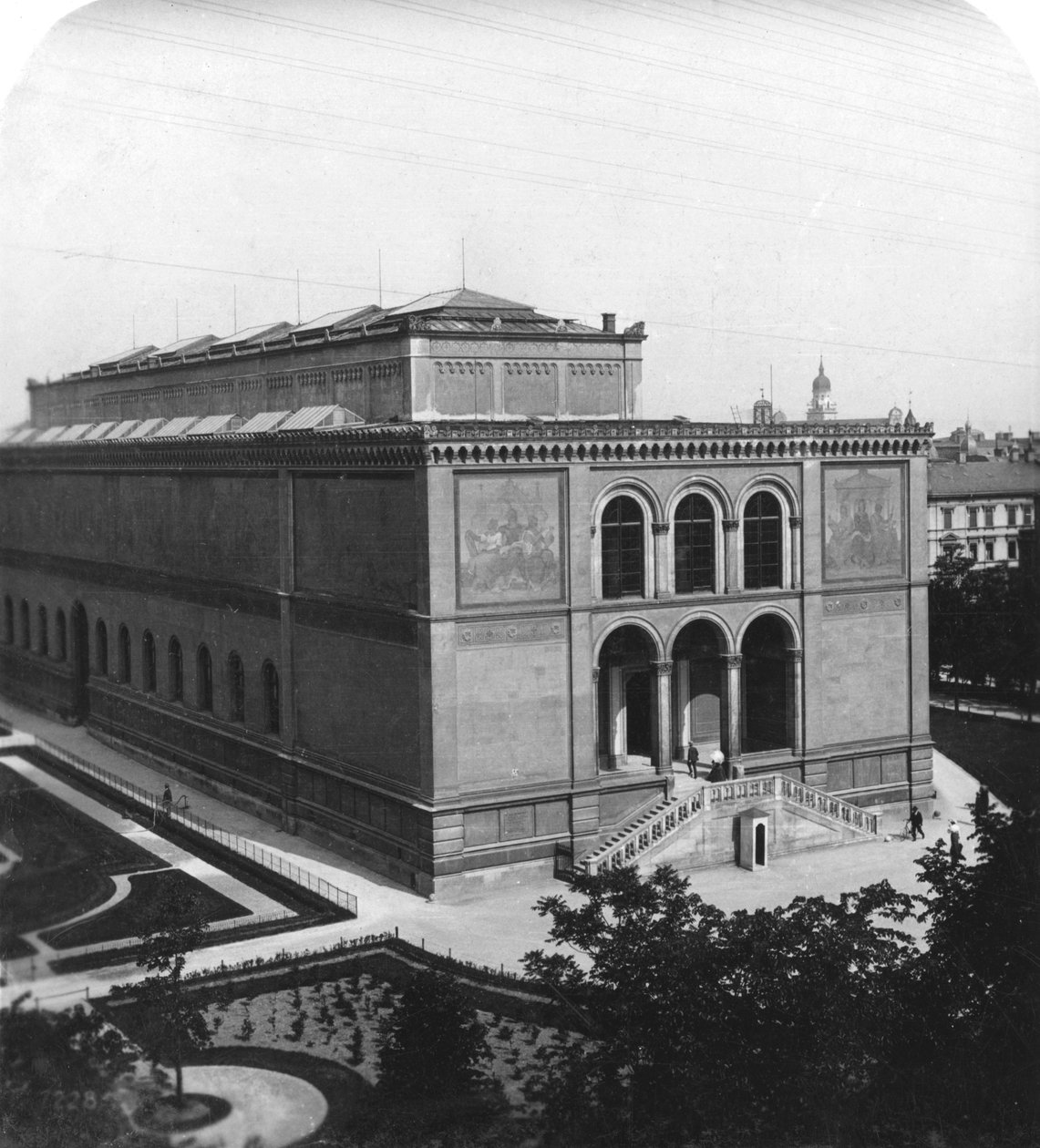 The Neue Pinakothek, München, Saksa, c1900. tekijältä Wurthle and Sons