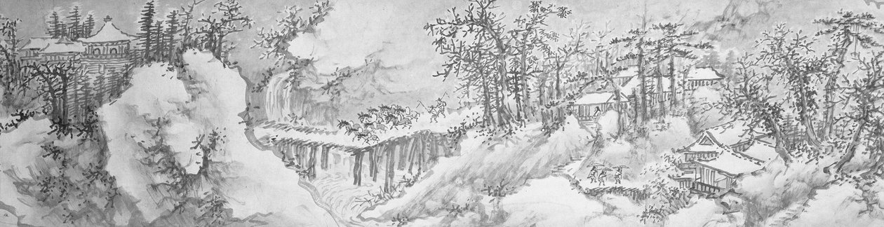 Talvinen maisema tekijältä Xie Shichen