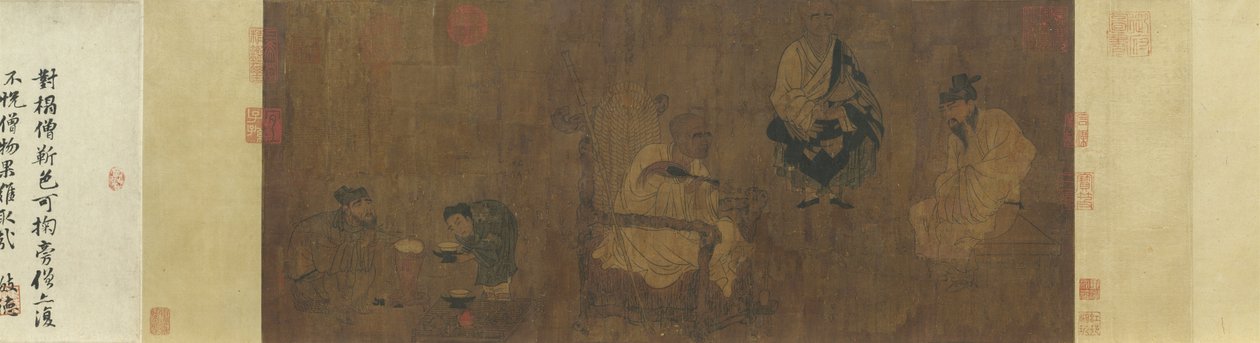 閻立本 蕭 翼 賺 蘭亭 圖 圖 tekijältä Yan Liben