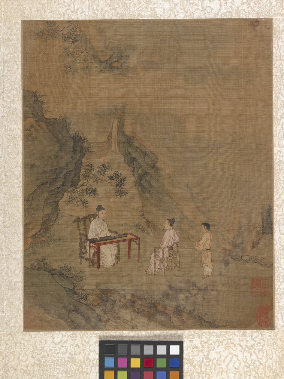 Albumi Garden Scene (muste paperille) tekijältä Ying Qiu