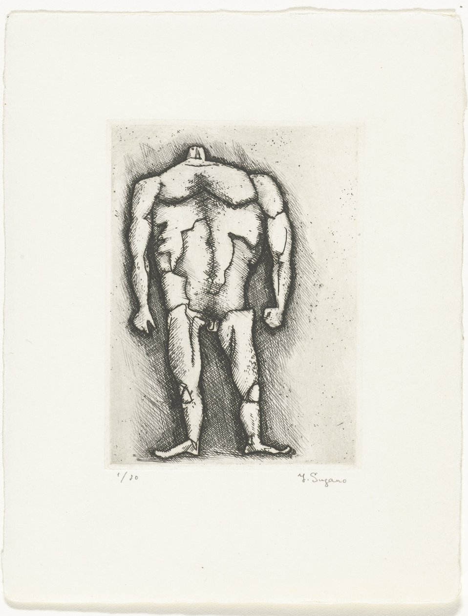 Vahva mies tekijältä Yo Sugano (signed by artist)