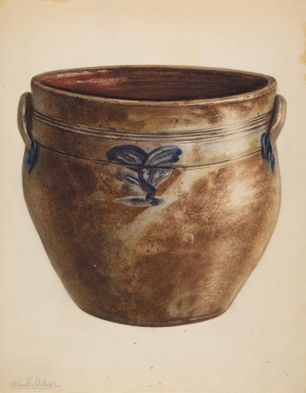 Crock, c. 1937. tekijältä Yolande Delasser
