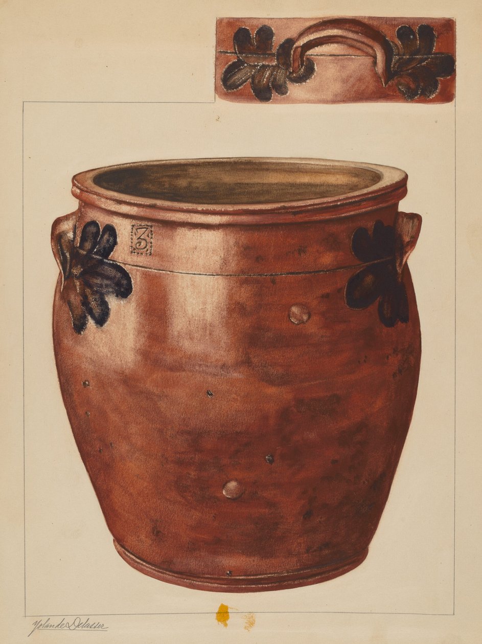 Crock, c. 1937. tekijältä Yolande Delasser