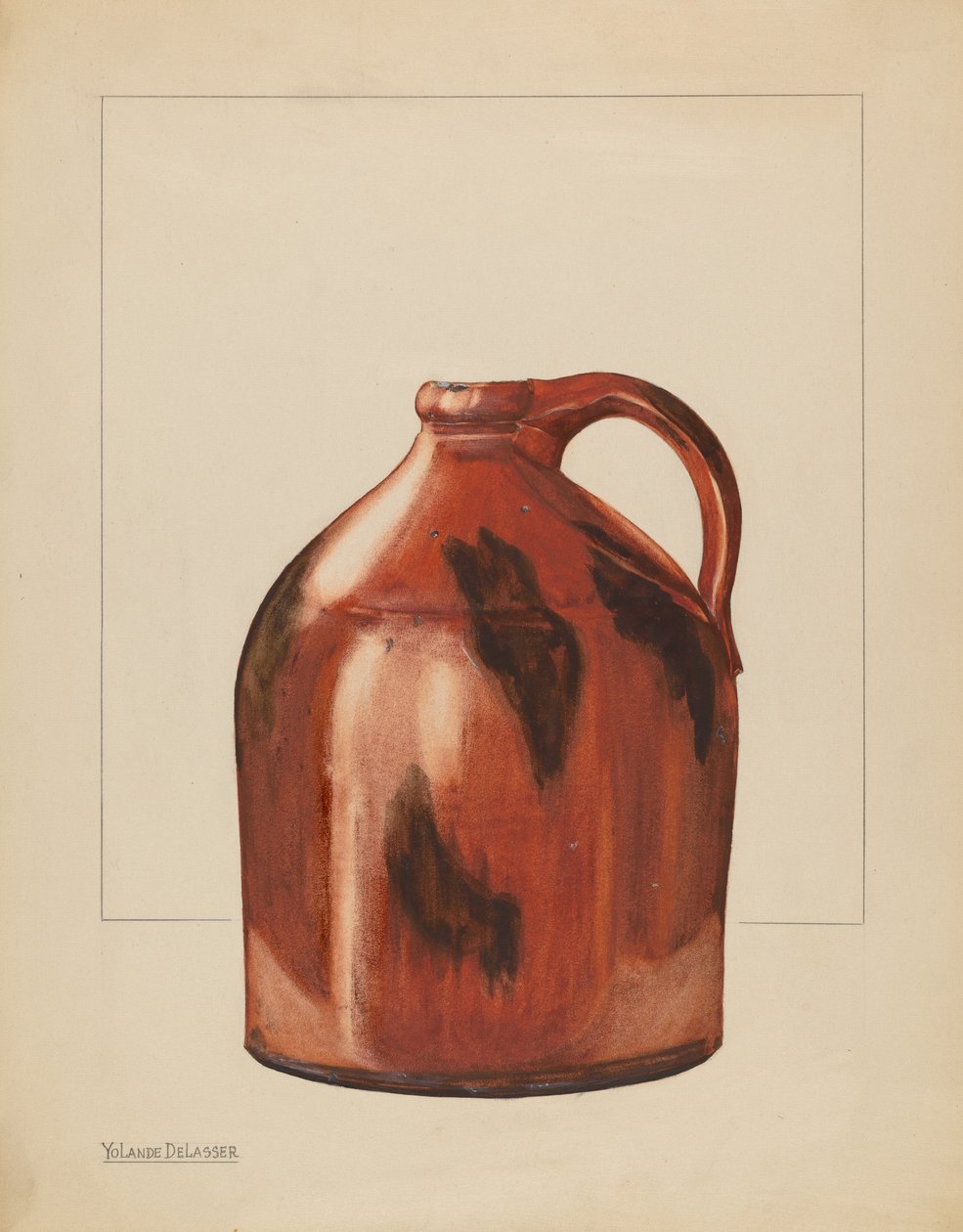 Kannu, c. 1936. tekijältä Yolande Delasser