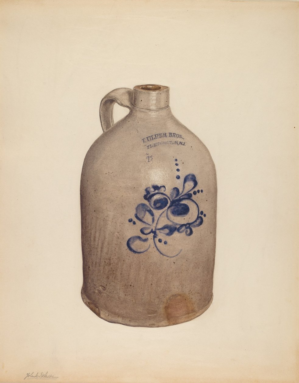Kannu, c. 1938. tekijältä Yolande Delasser