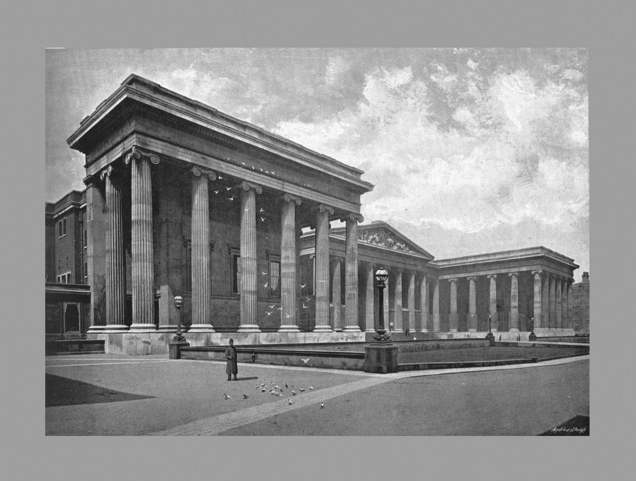 British Museum, Lontoo, vuosi 1900 tekijältä York and Son